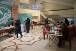 نقاشی چهره سردار سلیمانی در همدان‎‎