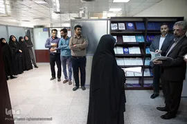 بازدید امیر خوراکیان، معاون محتوای مرکز ملی فضای مجازی از مرکز مطالعات میان رشته ای قرآن  کریم سازمان قرآنی دانشگاهیان کشور