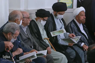 مراسم ترحیم احمد مهدوی دامغانی