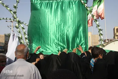 انتقال مقبره سید عباس در هرات شهرستان خاتم یزد