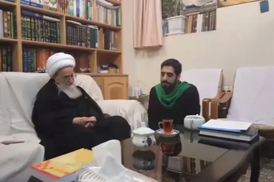 فیلم | روضه سوزناک بنی‌فاطمه در محضر آیت‌الله صافی گلپایگانی