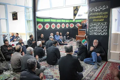عزاداری سوم شهادت امام حسین(ع) در بازار تبریز‎