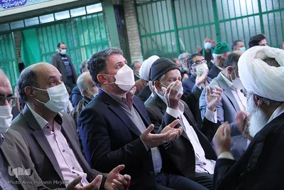 حضور فاطمی استاندار یزد در نماز جمعه شهر شاهدیه‎‎