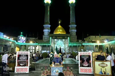 محفل قرآنی در جوار سید‌الکریم(ع)