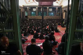 عزاداری چهارمین روزمحرم در تکیه سادات اخوی