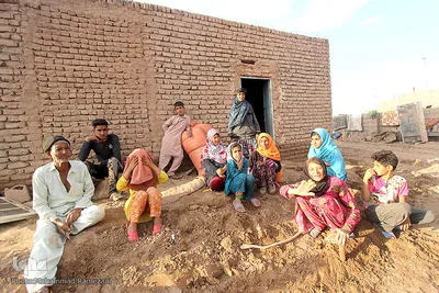 تخریب روستاهای خراسان جنوبی بر اثر سیل
