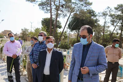 تجدید میثاق جهادگران جهاد دانشگاهی در اصفهان با شهدا