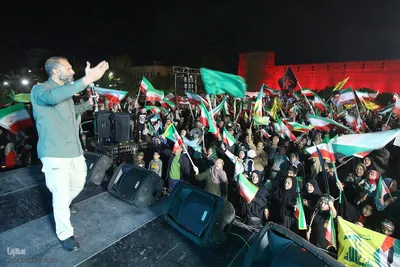 پنجاه و هفتمین شب شیرازی ها به عشق ایران
