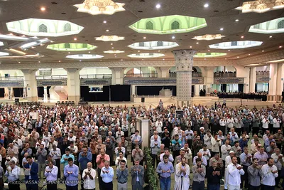نماز عید سعید قربان به امامت حجت الاسلام سید احمد خاتمی