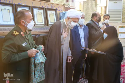 تجلیل از پهلوانان زورخانه خلیل عقاب‎