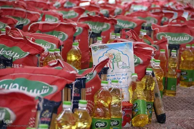 توزیع ۱۰۰۰بسته معیشتی عیدانه عید غدیر خم