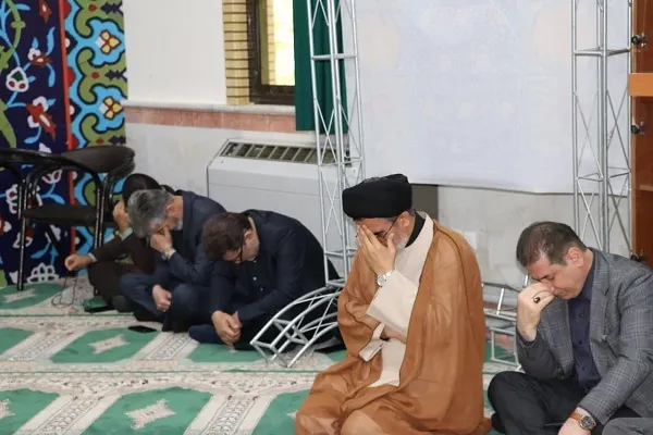 آیین یادبود و گرامیداشت  شهید آیت‌الله سیدابراهیم رئیسی  و هیئت همراه  در دانشگاه مازندران