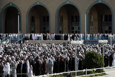 اقامه نماز عید سعید فطر به امامت حضرت آیت الله خامنه ای، رهبر معظم انقلاب