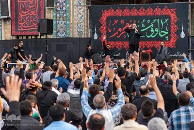مراسم سیاه‌پوشان امامزاده محمد (ع) کرج
