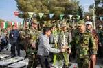 گلباران مزار مطهر شهدای اصفهان