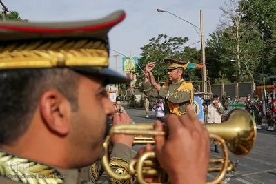 مراسم گرامیداشت روز ارتش در شیراز ‎‎