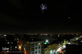 نورافشانی شب ۲۲بهمن۹۷