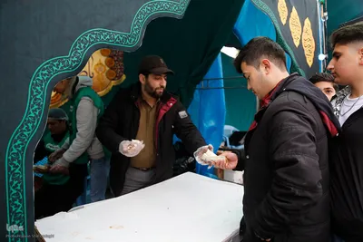 مواکب مسیر منتهی به مسجد جمکران