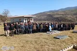 وداع مردم جورجاده با آخرین مادر شهید روستای جورجاده