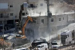 Palestinian Homes in Al-Quds Demolished by Israeli Regime under Pretext of Having No Building License