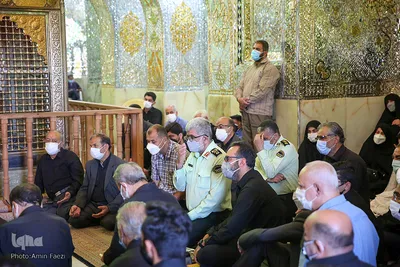 تشییع والده سردار سرتیپ پاسدار غلامحسین غیب‌پرور