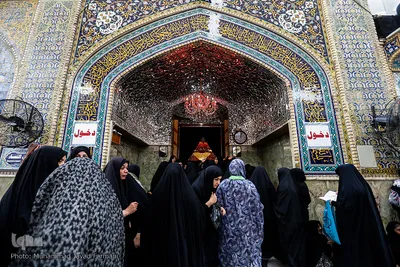 حرم حضرت علی(ع) میعادگاه راهپیمایان اربعین حسینی