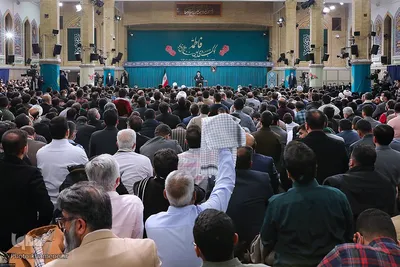 دیدار مداحان اهل‌بیت علیهم‌السلام