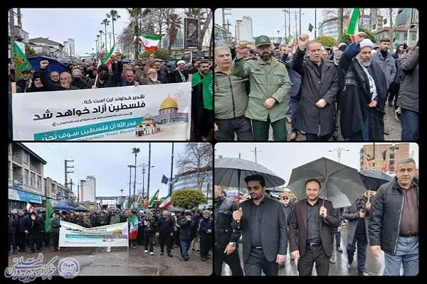 «نوری‌»ها فریاد آزادی‌خواهی قدس شریف را سر دادند