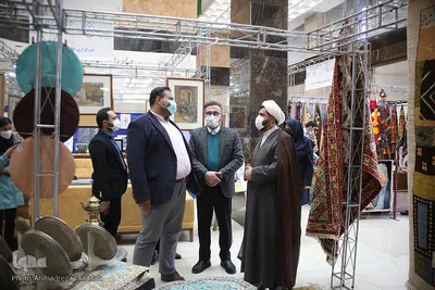 بازدید اعضای شورای اسلامی شهر شیراز از نمایشگاه‎‎