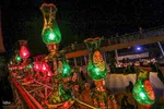 حضور خادمیاران آستان قدس رضوی در موکب سفینه النجات شیراز‎