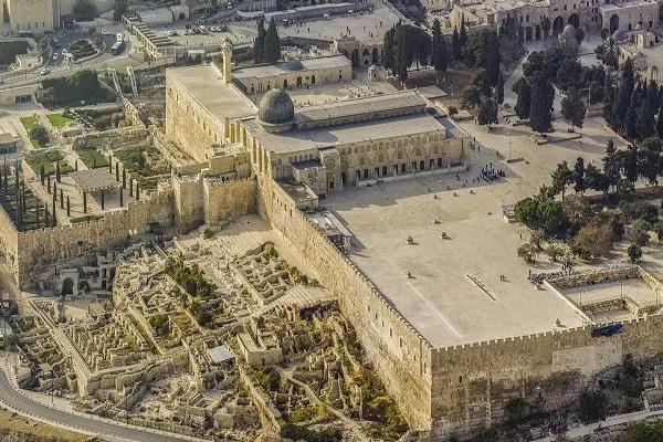 Publication des images d'un temple présumé sur les ruines de la mosquée Al Aqsa