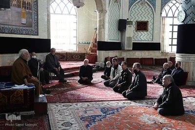 مراسم عزاداری به مناسبت وفات حضرت خدیجه (س) در مهدیه تبریز