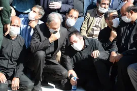 مراسم تشییع پیکر فخرالذاکرین حاج فیروز زیرک کار در تبریز