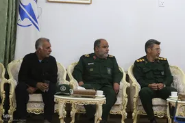 مراسم استقبال از پیکر مطهر ۳ پاسدار شهید تیپ ۳۳ المهدی(عج) در شیراز