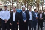 عکس | گلباران و عطر افشانی گلزار مطهر شهدای شهرستان خرم‌آباد
