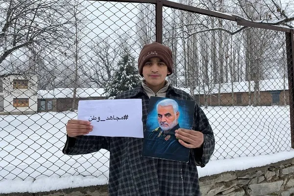 Keşmir’de Kasım Süleymani’nin vefat yıldönümü münasebetiyle bir kampanya düzenlendi