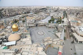 حرم مطهر و نورانی کریمه اهل بیت(ع)، حضرت فاطمه معصومه(س) در شهر مقدس قم