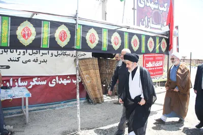 بازدید نماینده ولی فقیه در آذربایجان غربی از روند ارائه خدمات به زائران اربعین در تمرچین‎