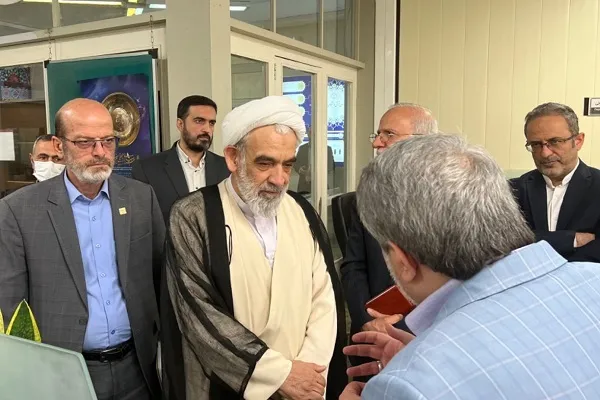 بازدید آیت‌الله محسن قمی از خبرگزاری ایکنا