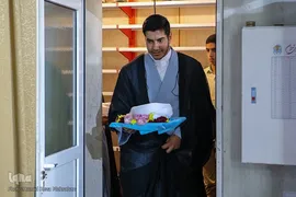 چهارمین آیین عمامه‌گذاری شماری از طلاب و همچنین جشن حفظ کل قرآن کریم گروهی دیگر از طلاب مدرسه علمیه دارالسلام
