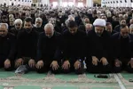 حضور رییس جمهور دکتر پزشکیان در نماز ظهر عاشورا  در تبریز