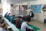 کرسی تلاوت قرآن به مناسبت هفتمین روزشهادت شهیدان خدمت در ملایر‎