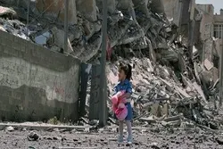 İşğalçı İsrail rejim qüvvələri Qəzzanı bombalayır - Foto