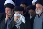 Sons of Martyred Imam Attend Funeral Prayers at Mosalla