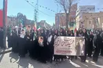 حماسه اردبیلی‌ها در سوگ رهبر شهید