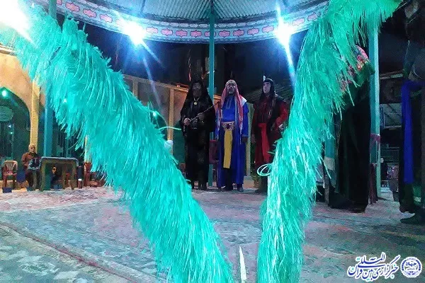 نهمین روز سوگواره تعزیه «غریب»