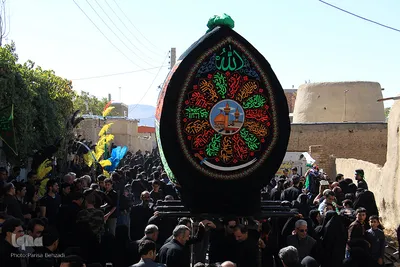 آیین عزاداری مردم روستای انجدان ـ اراک
