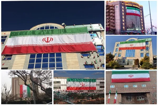 ۲۰۰ ابرپرچم روی بلندمرتبه‌های تهران نصب شد