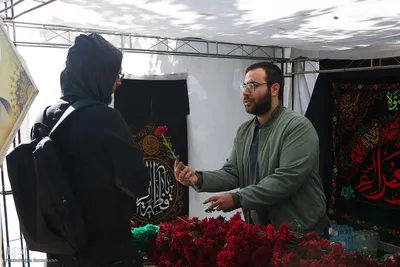 استقبال از کاروان اهالی بهشت در دانشگاه اصفهان