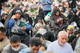 مراسم دعای عرفه در حرم مطهر رضوی
مراسم پر فیض